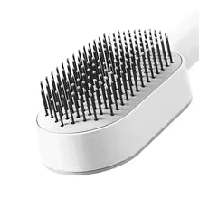 Cepillo de pelo autolimpiante para mujer
