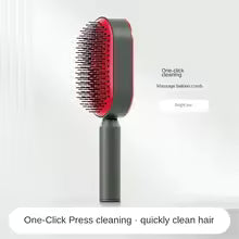 Cepillo de pelo autolimpiante para mujer